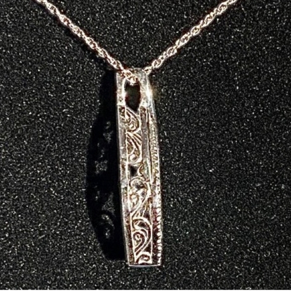 Kay Unstoppable Love Diamond Accents Pendant Necklace in Sterling Silver - Picture 7 of 12